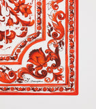 Dolce&Gabbana Kids Cotton Majolica Print blanket, UK version