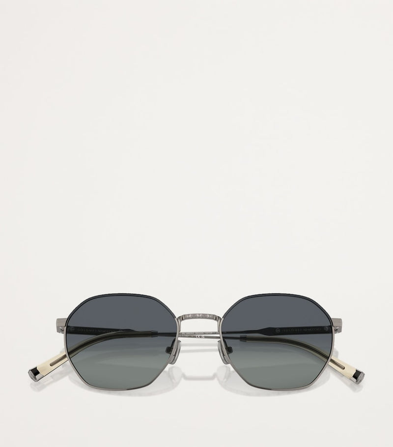Brunello Cucinelli titanium sunglasses BC2003ST, imported from the UK
