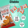Diablo sugar free butter sweets 75g (British brand)