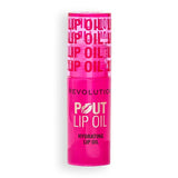 Superdrug Revolution Pout Lip Oil Raspberry Pink High Shine Lip Tint- Buy online at McGrocer