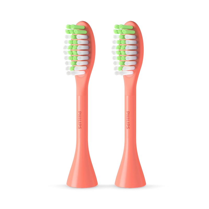 Philips One by Sonicare toothbrush heads 2-pack (British brand)