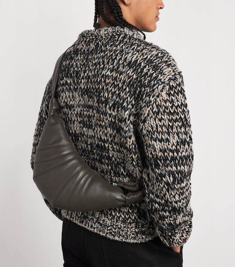 Lemaire small croissant bag in nappa leather, imported from the UK