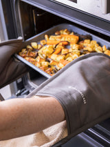 Next MasterClass Grey Deluxe Professional Double Oven Gloves- Buy online at McGrocer