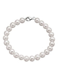 Sterling Silver Cultured Freshwater Pearl Bracelet 19cm