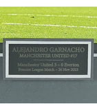Leipzig Galleries framed signed photo of Garnacho bicycle kick - British product