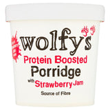 Wolfys Protein Boosted Porridge with Strawberry Jam 91g GOODS M&S