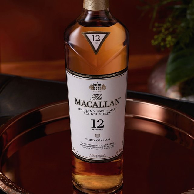 The Macallan 12 Year Old Sherry Oak Single Malt Whisky 70cl GOODS M&S