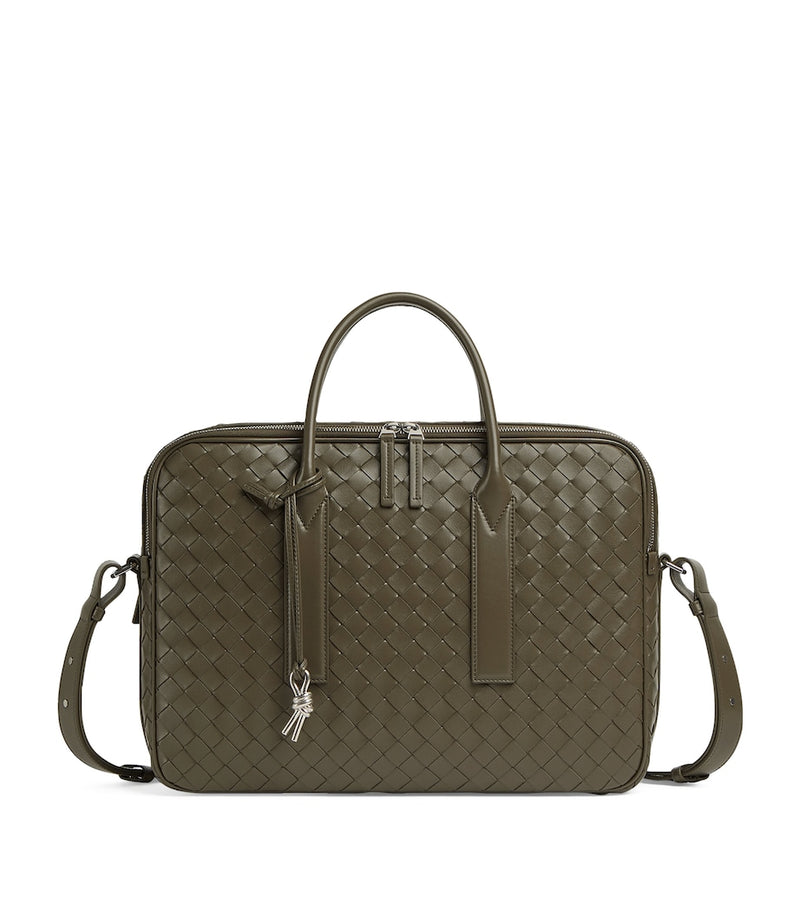 Bottega Veneta Intrecciato Getaway briefcase (British brand)