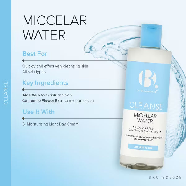 B. Gentle micellar water bottle 400ml - British product