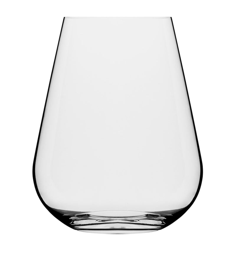 Richard Brendon stemless wine glasses set of six, imported from the UK