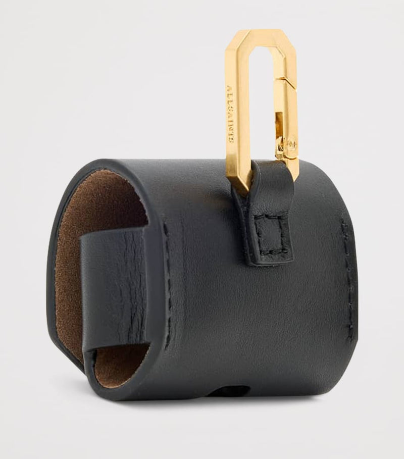 AllSaints Leather Hex AirPods Case - British product