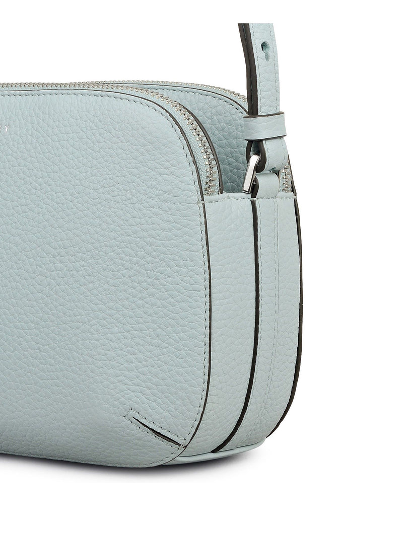 Radley Sky Blue Dukes Place cross-body bag grain leather (British brand)
