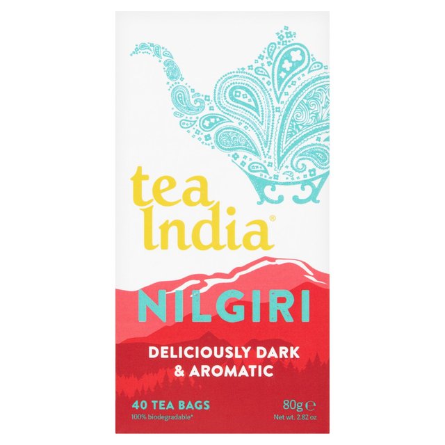 Tea India Nilgiri   40 per pack GOODS M&S