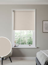 Next Next Oatmeal Natural Glow Blackout Roller Blind- Buy online at McGrocer
