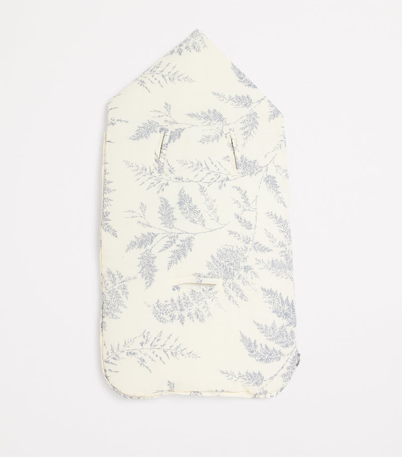 Tartine et Chocolat embroidered linen-cotton pram suit with hood (British brand)