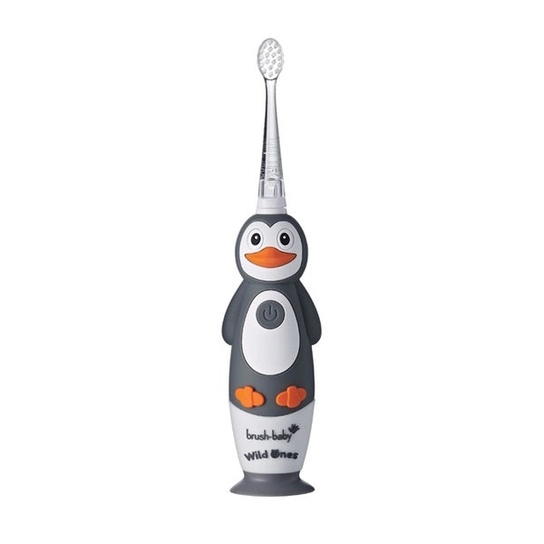 Brush Baby WildOnes Penguin kids rechargeable toothbrush - British product