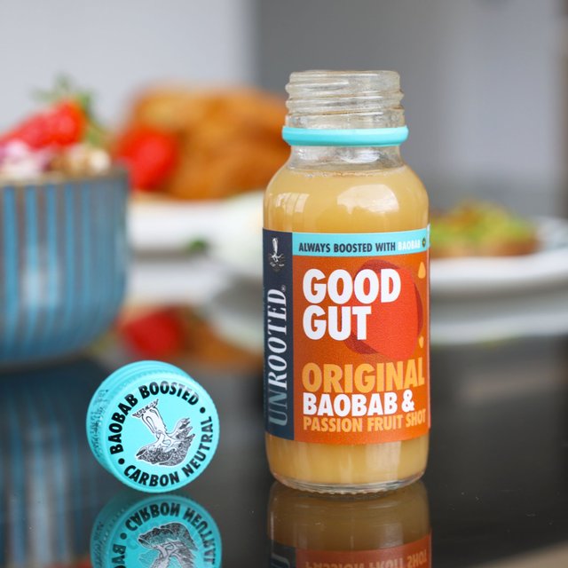 Unrooted Good Gut Original Baobab & Passion Fruit Shot 60ml GOODS M&S