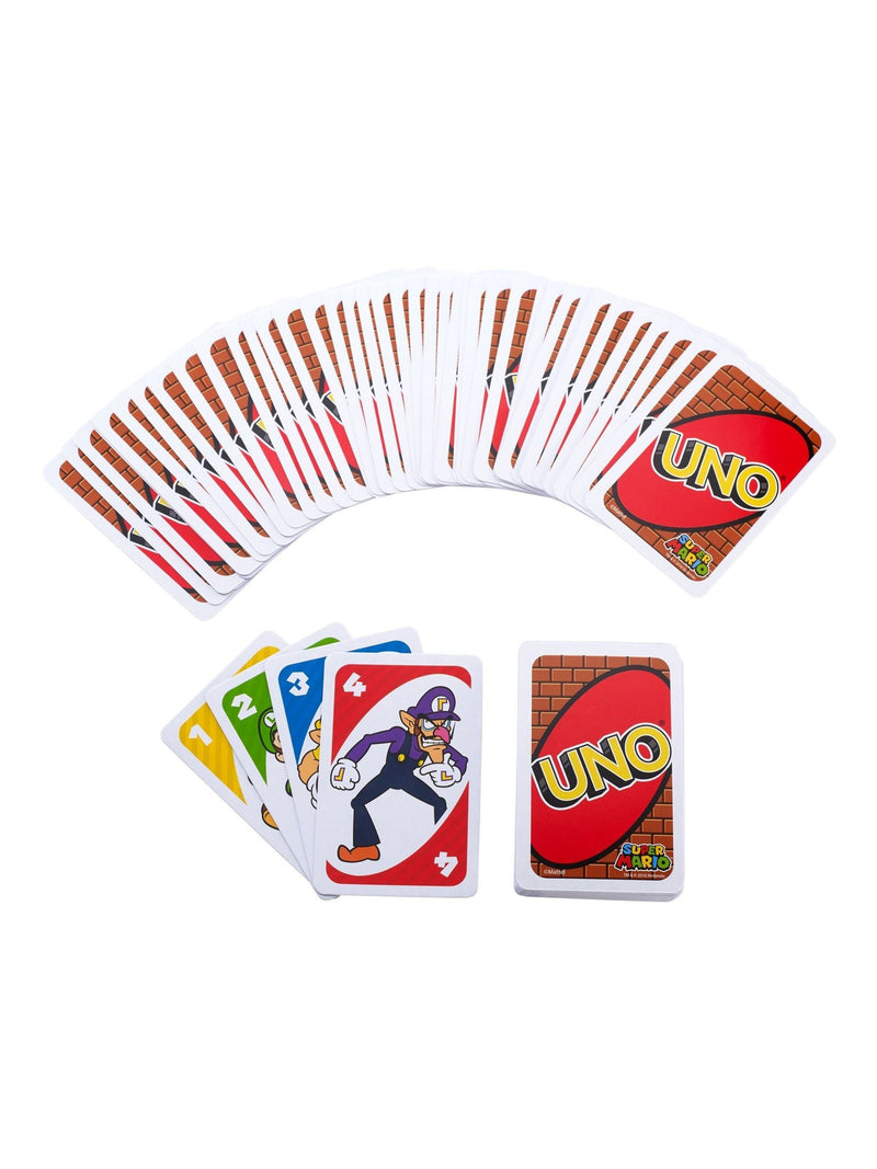 UNO Super Mario Bros card game (British brand)