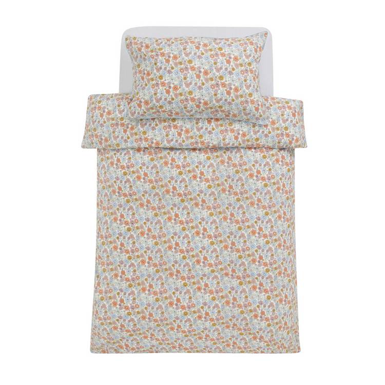 Argos Home twin pack floral kids bedding set single, imported from the UK