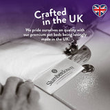Paws For Slumber luxury chocolate pet bed medium, imported from the UK