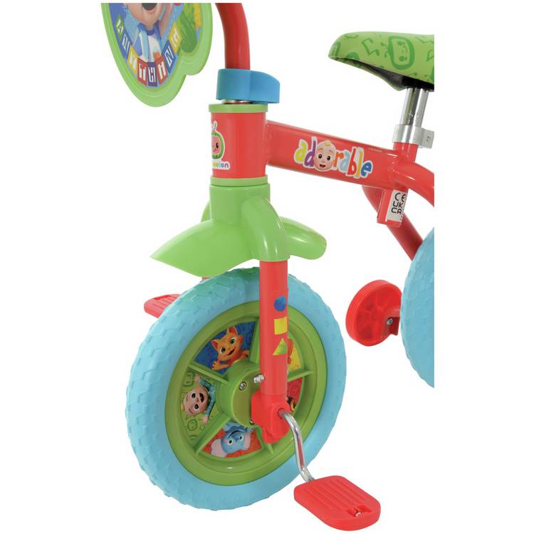 CoComelon 10 inch 2-in-1 Balance and Beginner Bike (British brand)