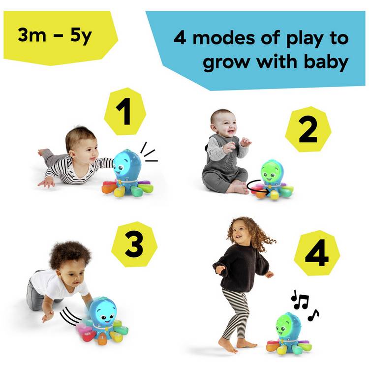 Baby Einstein Ocean Explorers Crawl & Chase activity toy, UK version