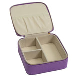 Argos Home small violet fabric ballerina jewellery box (British brand)