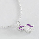 Revere unicorn enamel jewellery set, imported from the UK