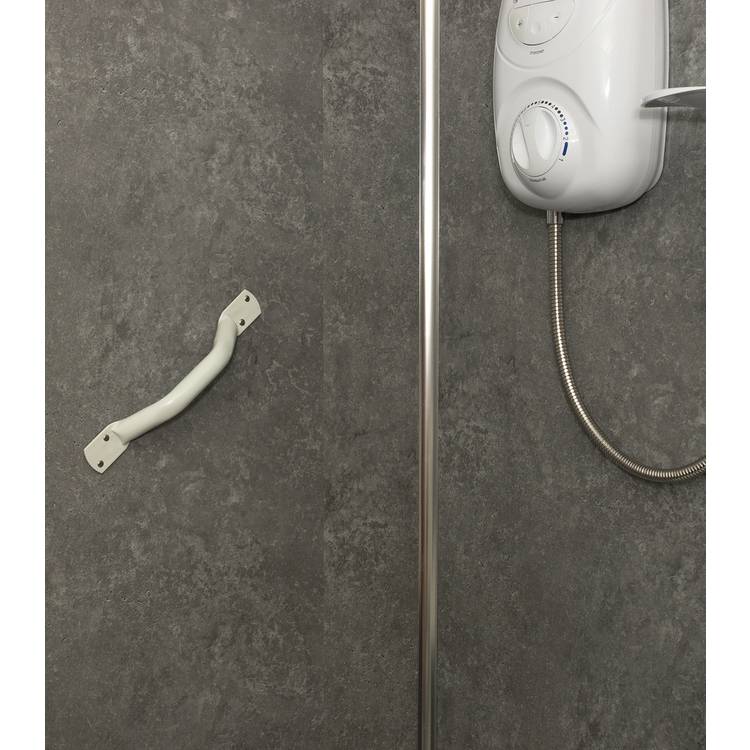 Aidapt white grab rails pack of 3 30cm - British product