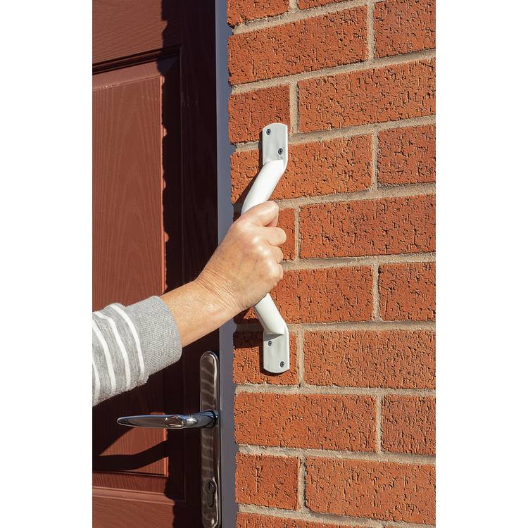 Aidapt white grab rails pack of 3 30cm - British product