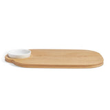 Sebastian Conran wooden serveboard with porcelain bowl, UK version