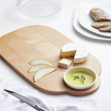 Sebastian Conran wooden serveboard with porcelain bowl, UK version