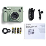 instax WIDE 400 instant camera sage green (British brand)