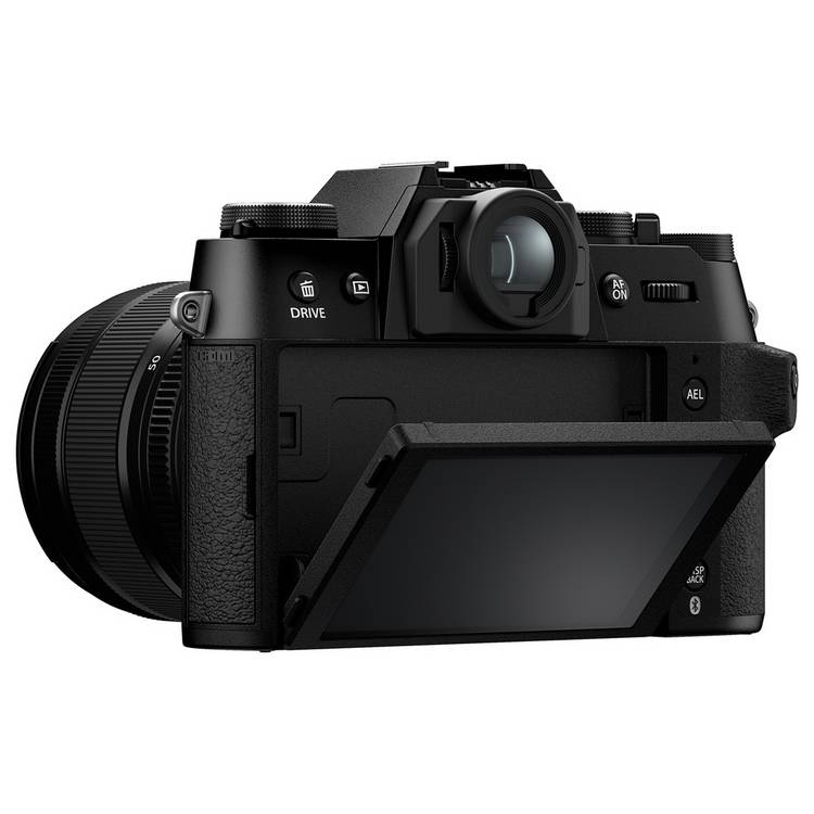 Fujifilm mirrorless camera with 15-45mm lens kit (British brand)