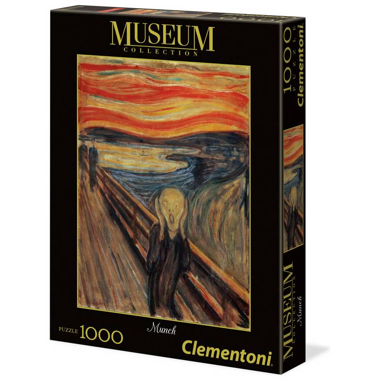 Clementoni jigsaw puzzle L'Urlo Di Much 1000 pieces (British brand)
