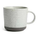 Habitat textured ripple chalk grey mugs set of 4, imported from the UK