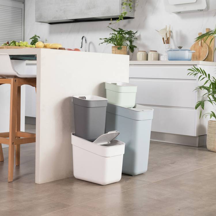 Curver recycling bin grey 30L, UK version