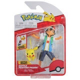 Pokémon Ash and Pikachu action figures 4.5 inch - British product