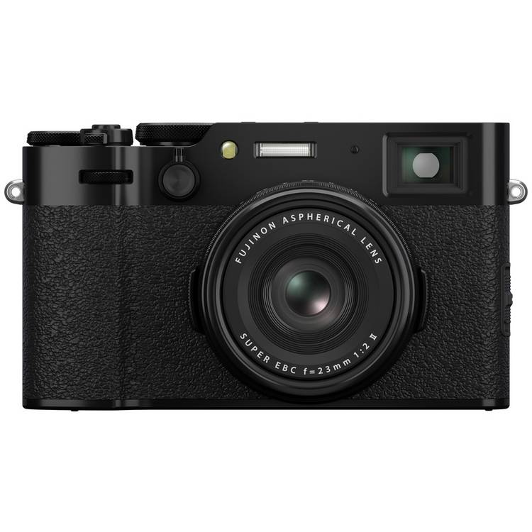 Fujifilm X100VI black mirrorless camera - British product