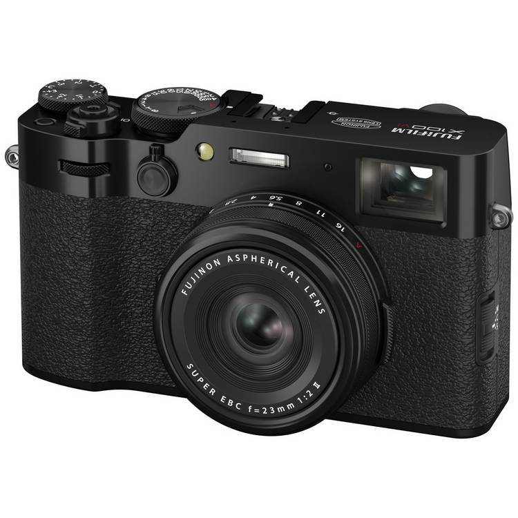 Fujifilm X100VI black mirrorless camera - British product