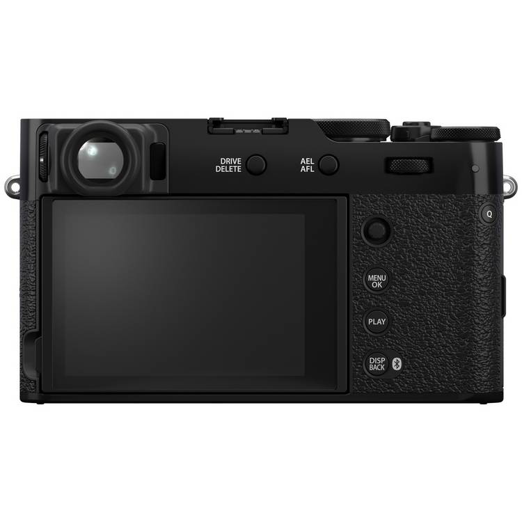 Fujifilm X100VI black mirrorless camera - British product