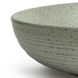 Habitat sage green stoneware pasta bowls set of 4, imported from the UK