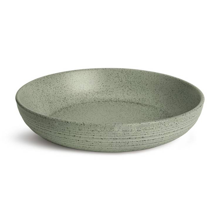 Habitat sage green stoneware pasta bowls set of 4, imported from the UK