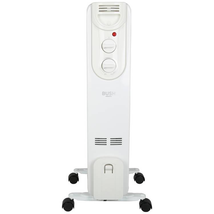 Bush oil filled radiator 1.5kW, imported from the UK