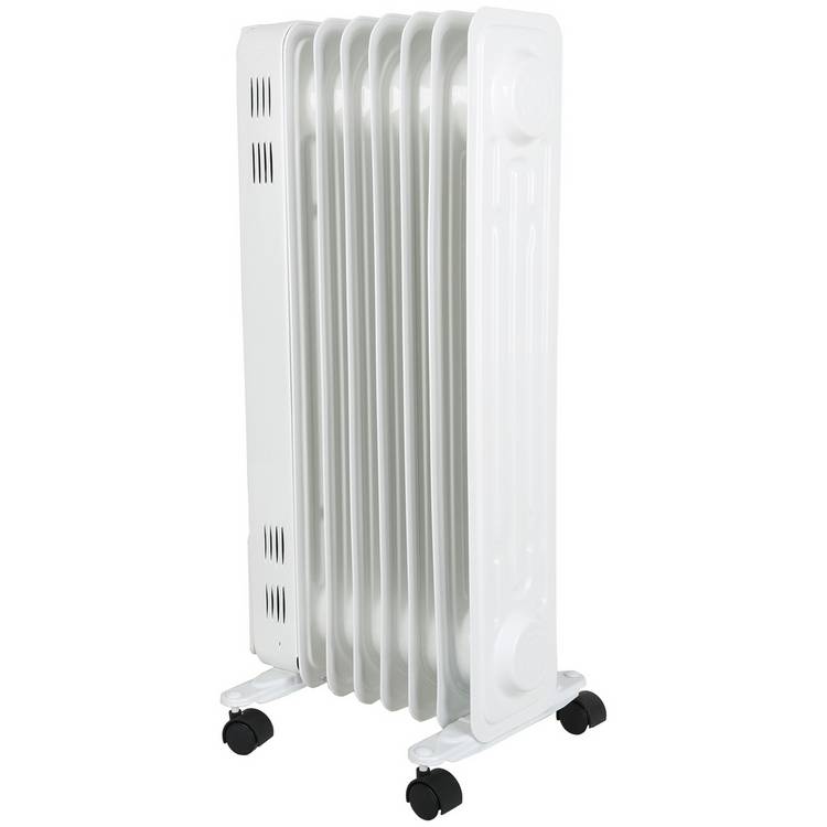 Bush oil filled radiator 1.5kW, imported from the UK