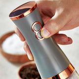 Tower Cavaletto Duo electric salt and pepper mill grey, imported from the UK