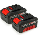Argos Einhell Power X-Change 18V 4.0Ah Rechargeable Battery Pack of 2- Buy online at McGrocer