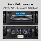 eufy G50 Hybrid robot vacuum mop auto-detangle brush (British brand)
