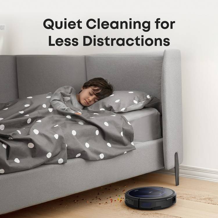 eufy G50 Hybrid robot vacuum mop auto-detangle brush (British brand)