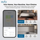 eufy G50 Hybrid robot vacuum mop auto-detangle brush (British brand)
